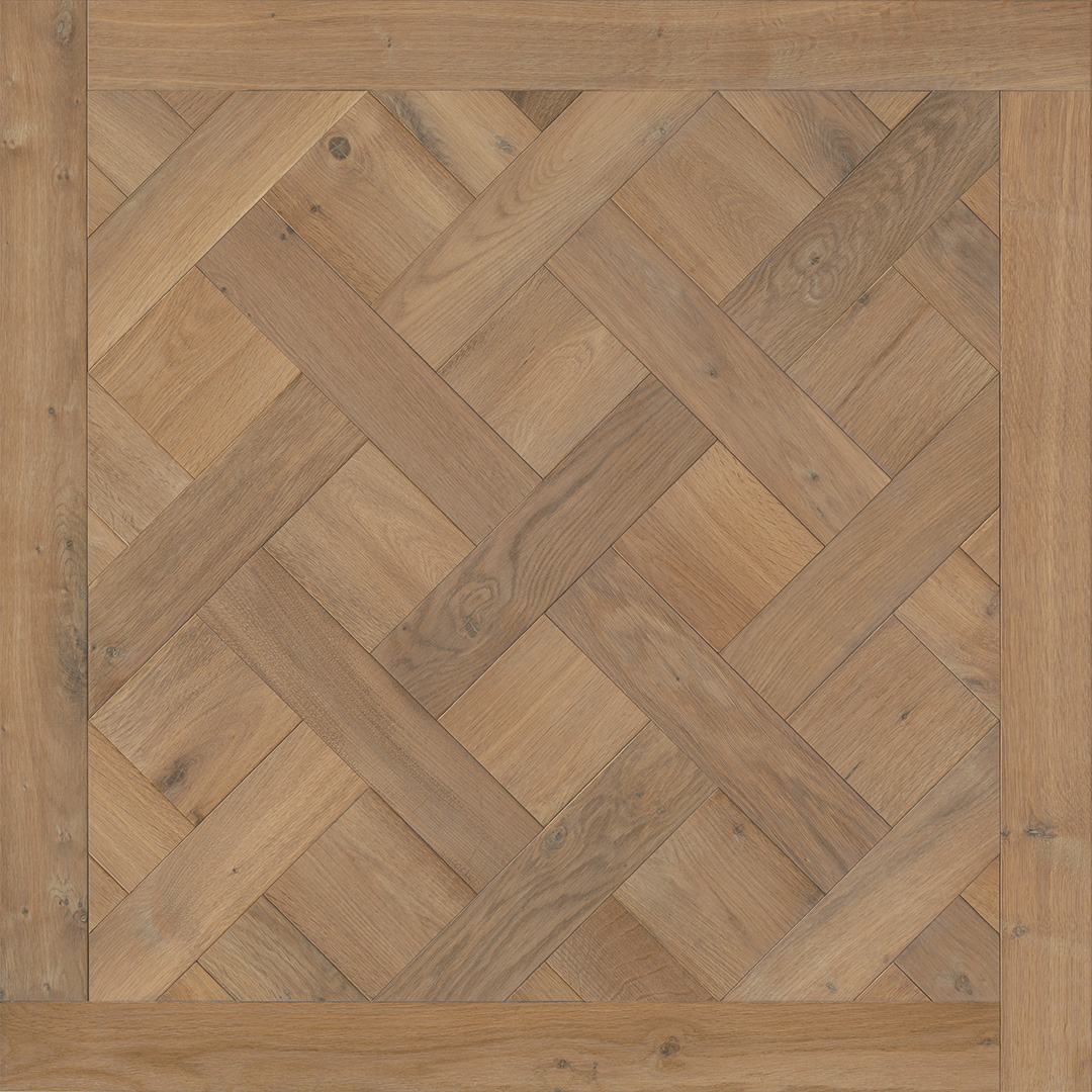 Tafelparkett Versailles Eiche Bora Bora – Woodline Parquetry