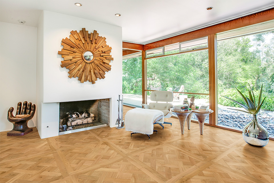 Tafelparkett Versailles Eiche Natur – Woodline Parquetry