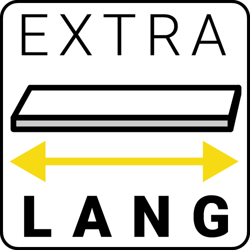 Grafik Icon: "Extra lang" für Großformatparkett Dielenriesen & Fischgrätriesen