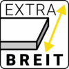 Grafik Icon: "Extra breit" für Großformatparkett Dielenriesen & Fischgrätriesen